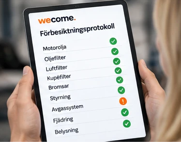 Illustration: vi lämnar tillbaka bilen